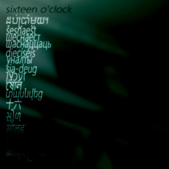 16 O Clock (prod. wully)