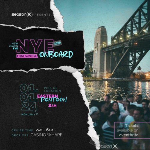 HEB b2b Treasure | Hideout Takeover @ SeasonX 2024 NYE Onboard