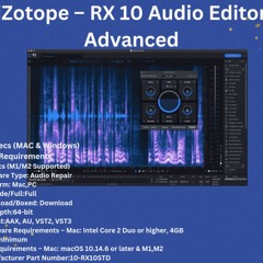 iZotope – RX 10 Audio Editor Advanced