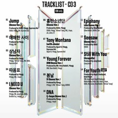 CD3 PROOF TRACKLIST