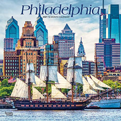 [GET] KINDLE ☑️ Philadelphia 2021 12 x 12 Inch Monthly Square Wall Calendar, USA Unit