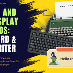 Typing And Text Display Sounds - Keyboard & Typewriter