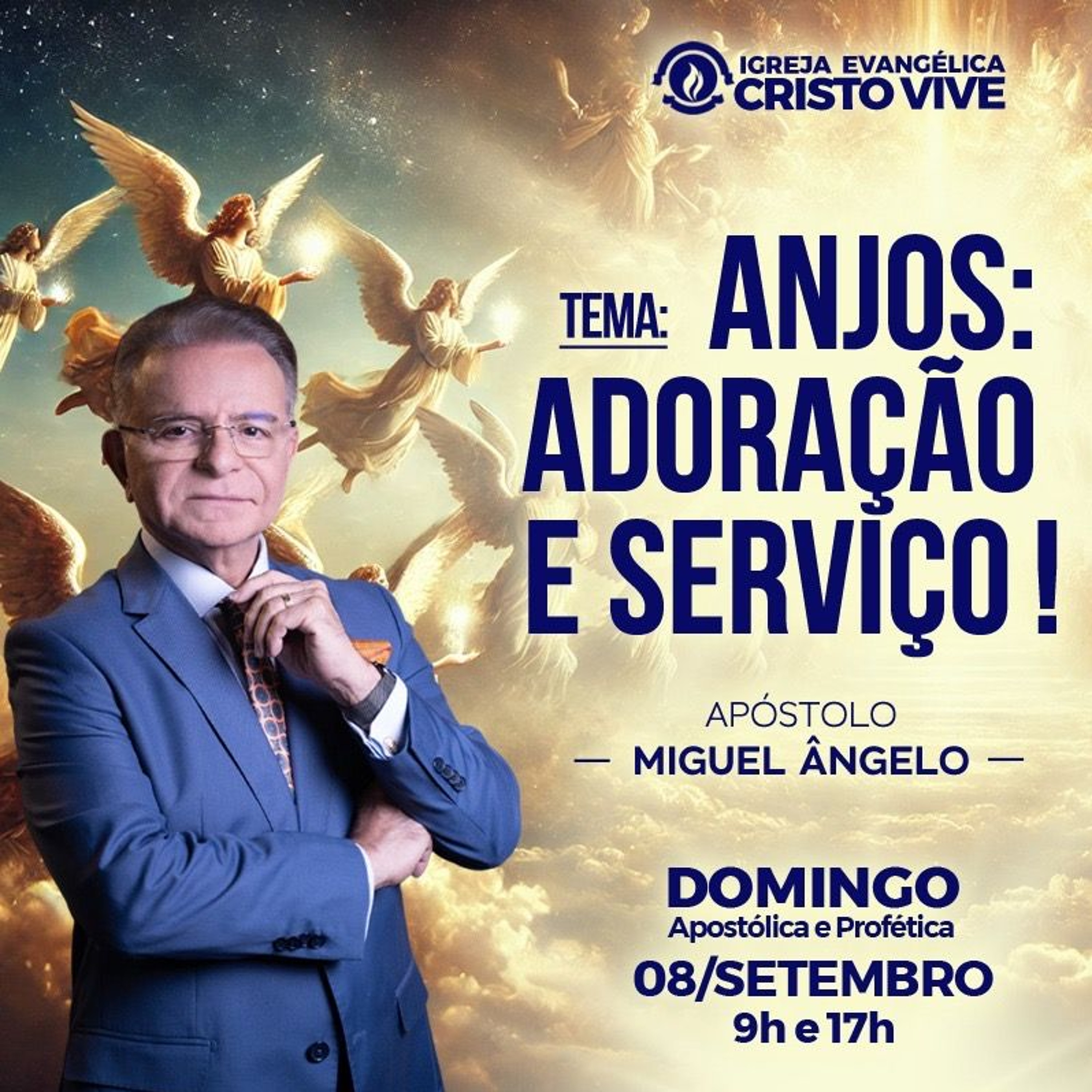 Igreja Evangélica Cristo Vive - Ap. Miguel Ângelo