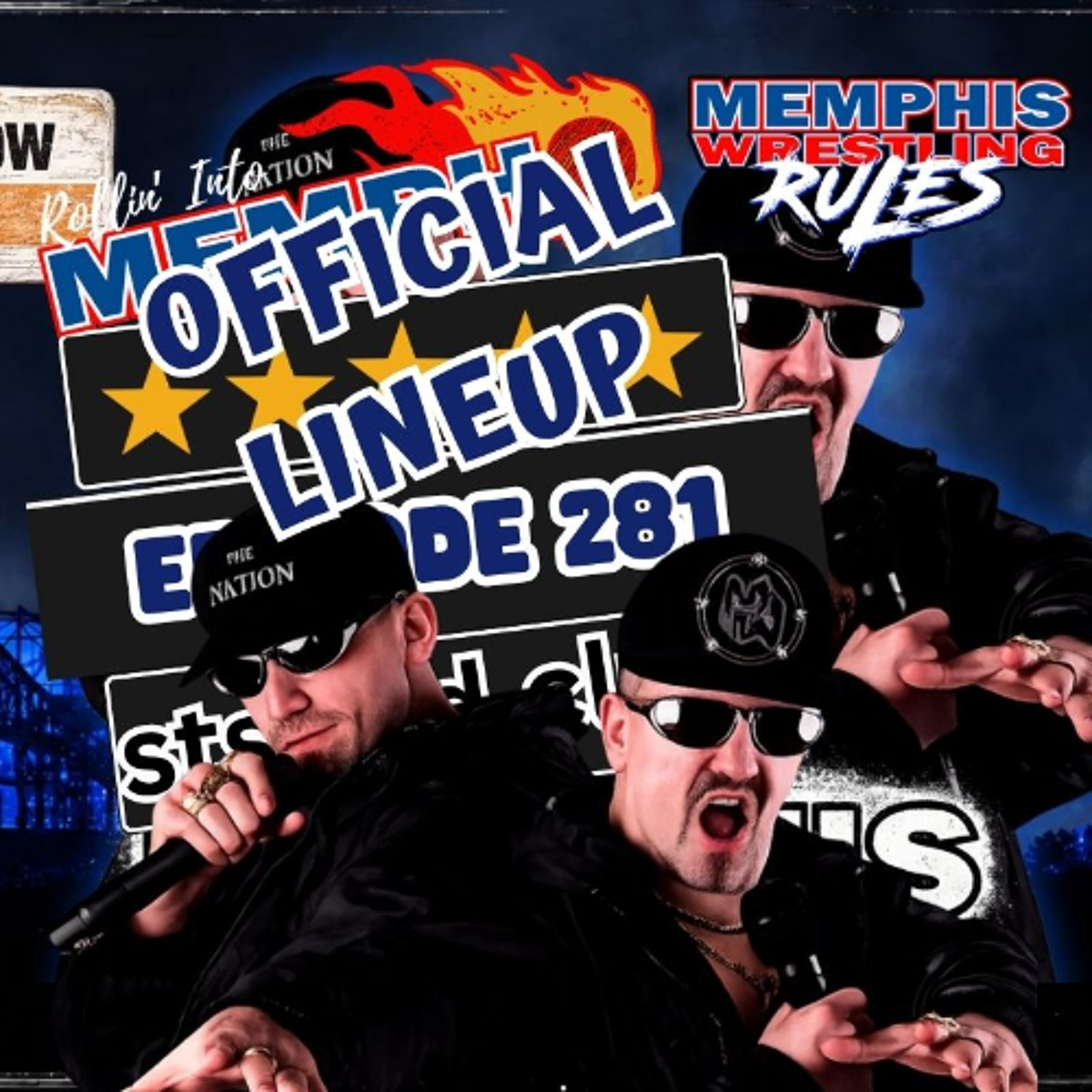 OFFICIAL LINEUP Memphis Wrestling, Episode 281 episode artwork