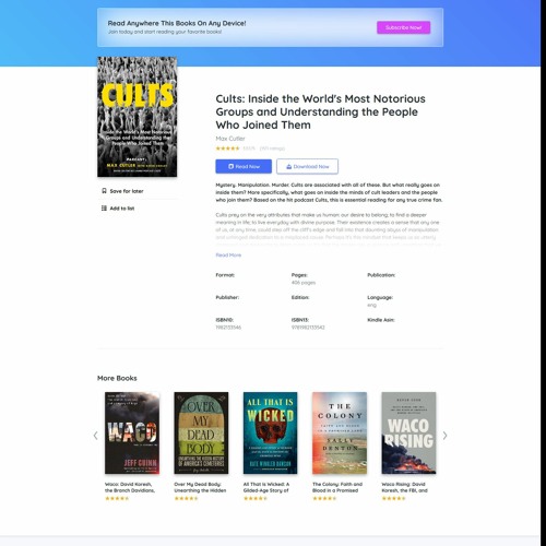 Stream [Telecharger l'APB] Cults: Inside the World's Most Notorious