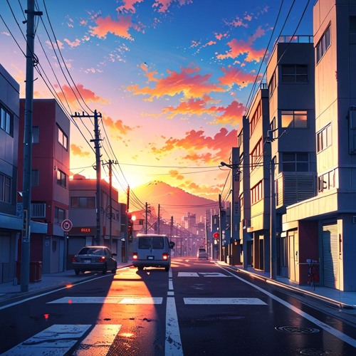 Sunrise In Japan