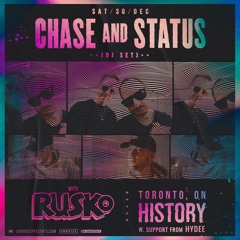 Hydee W: Chase & Status & Rusko @ History (Opening Set)