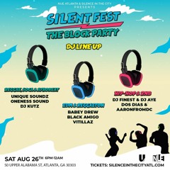 SILENT FEST LIVE 8/26/23 - @DJTRIPPLEAUSPD 💿 X @DJKUTZ1 🎤  X @DJTRICKXUSPD 🎤 X @YOODJCJAY 🎤