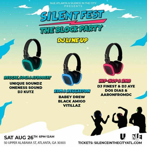SILENT FEST LIVE 8/26/23 - @DJTRIPPLEAUSPD 💿 X @DJKUTZ1 🎤  X @DJTRICKXUSPD 🎤 X @YOODJCJAY 🎤