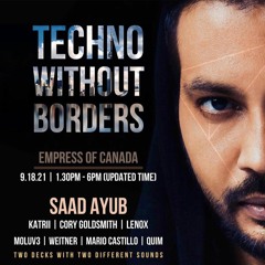 LEN0X @ Techno Without Borders, Day Cruise - Empress of Canada - 18.9.2021