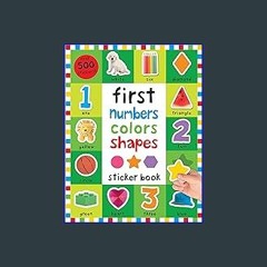 {READ} 📕 First Numbers, Colors, Shapes (First 100) [PDF,EPuB,AudioBook,Ebook]