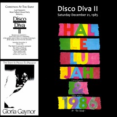 Disco Diva 2 Gloria Gaynor Live at The Saint - Part  1