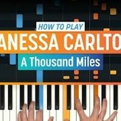 Not Angka A Thousand Miles Vanessa Carlton