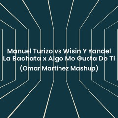 Manuel Turizo vs Wisin Y Yandel - La Bachata x Algo Me Gusta De Ti (Omar Martinez Mashup)