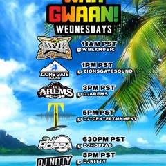 Wah Gwaan Wednesday on Twitch all RARE vinyl dancehall remix and hip hop plus mashups