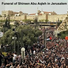The Persecution and Assassination of #ShireenAbuAkleh by IDF in Jenin funded by US