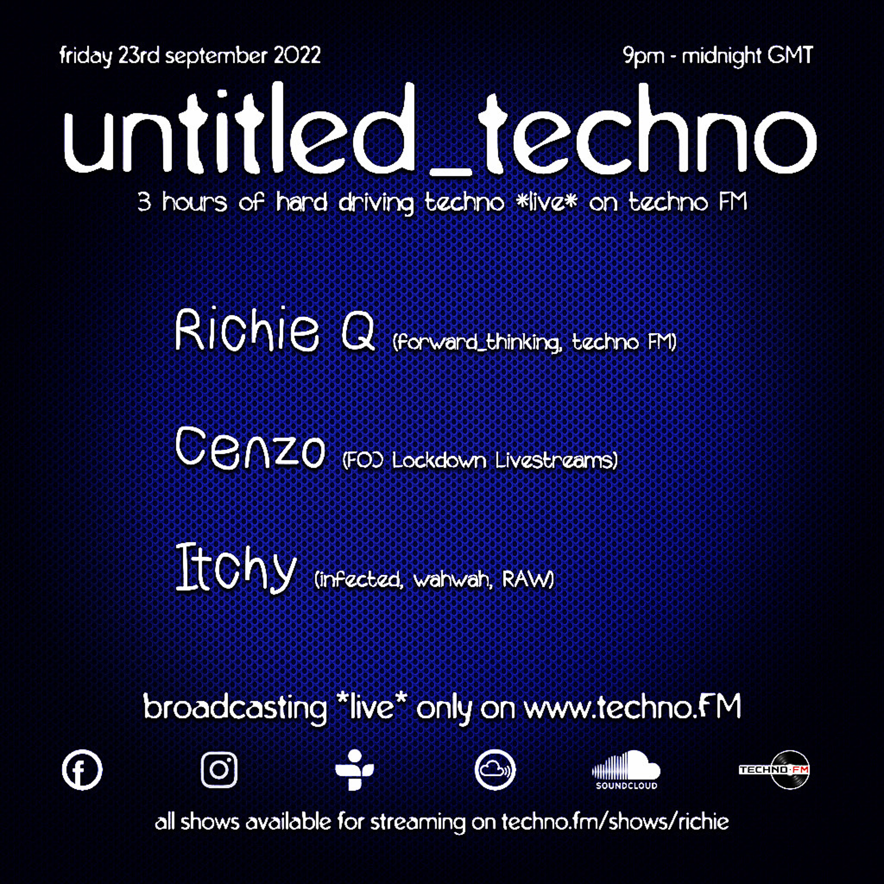 Richie Q (untitled_techno *Live* on techno.FM)