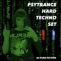 PSYTRANCE HARD TECHNO SET MIX DJ PURE FICTION