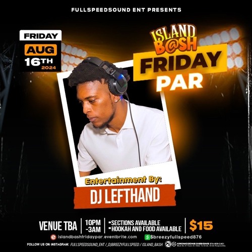 Island Bash 2024 Dj left hand & Mixmaster Fresh