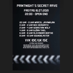PRINTNIGHT SECRETRAVE 16.07.21