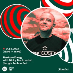 Hardcore Energy Takeover: Nicky Blackmarket (Jungle Techno Set) - 21 December 2023