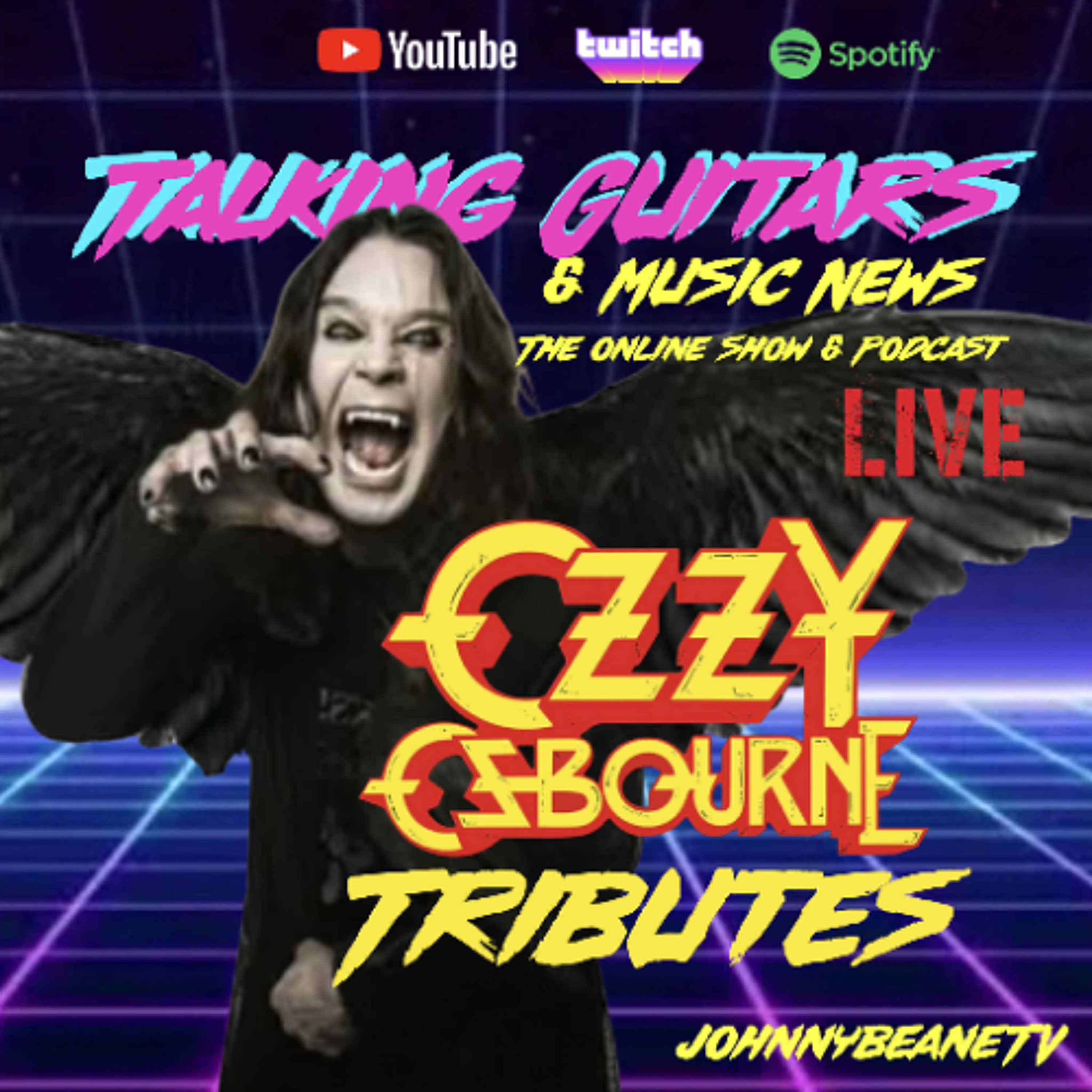 Talking Guitars: 🖤 Ozzy Osbourne 1948–2025 | Black Sabbath Icon Remembered #OzzyOsbourne 7/23/25 episode artwork