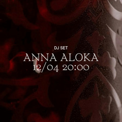 Anna Aloka live DJ Set @Alchemist Bar, Kyiv, UA | 12.04.25