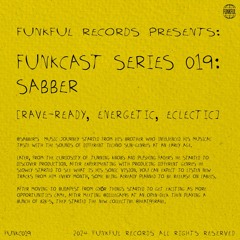 Funkcast 019: Sabber • [Rave-ready, Energetic, Eclectic]