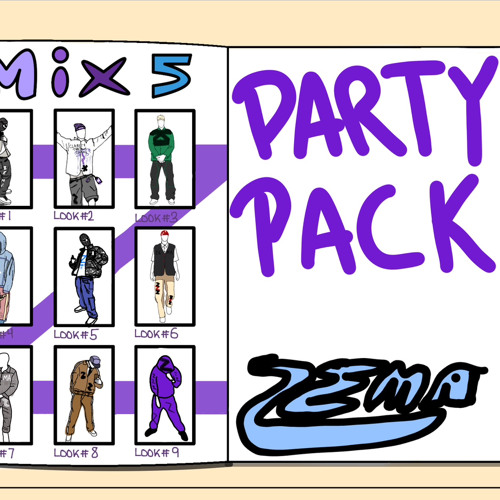 Mix 5 party packity pack