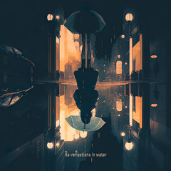 reflections in water (Rain)