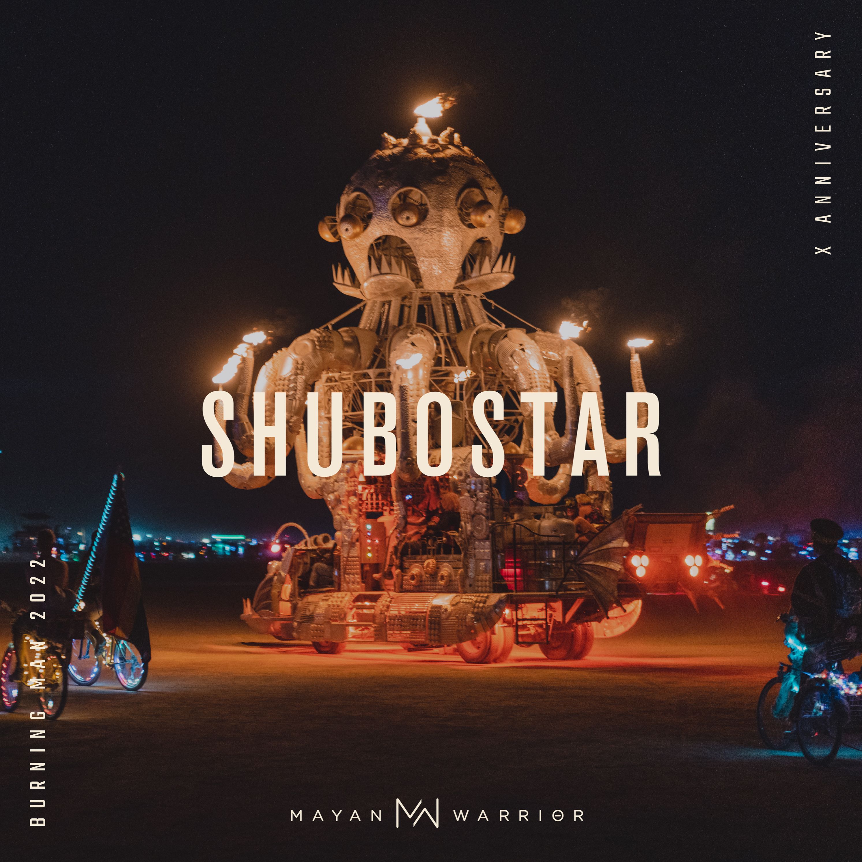 Shubostar – Mayan Warrior – Burning Man 2022