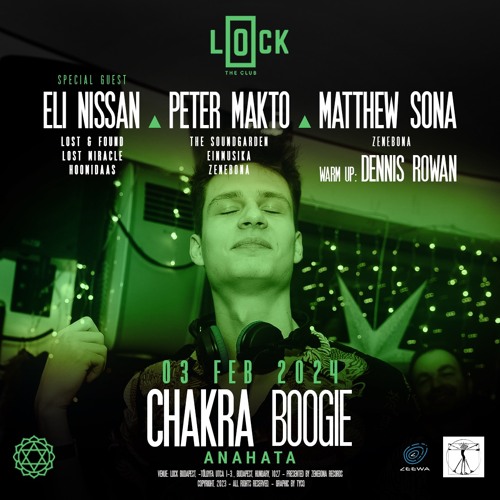 Stream Chakra Boogie Vol.004 Matthew Sona Live Set Lock The Club