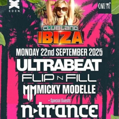Darren Hall B2B Midnight Xpress @Clubland Eden Ibiza
