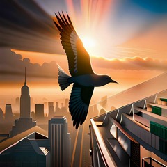 Flying over a Megalopolis