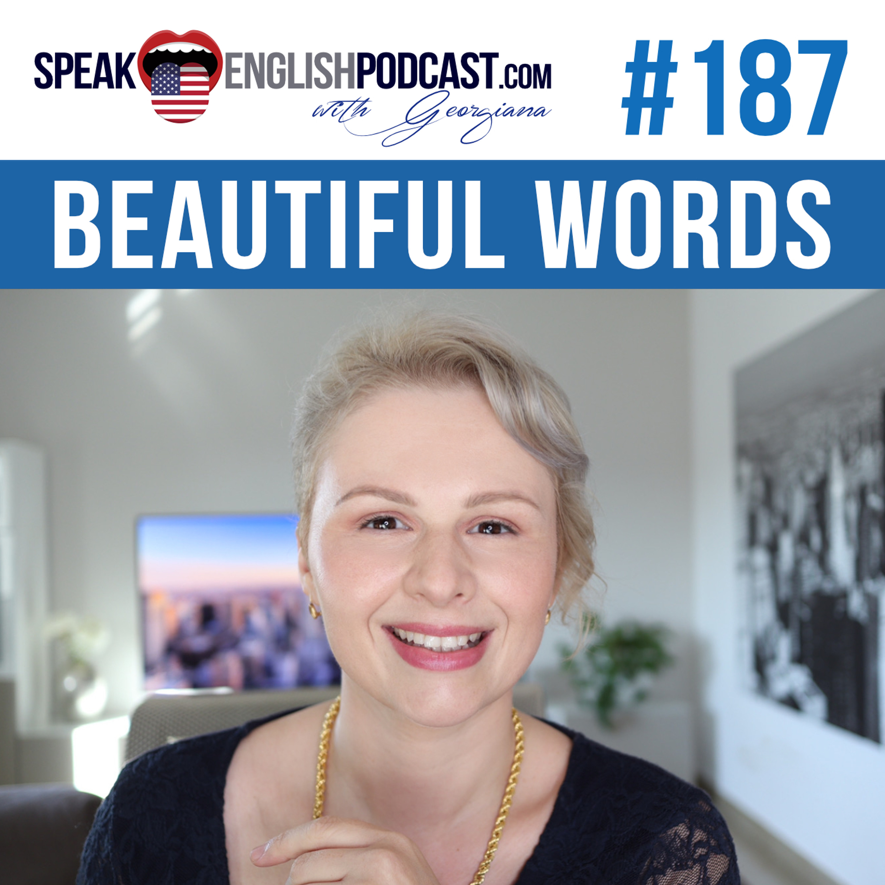 #187 Beautiful Words in English episode artwork