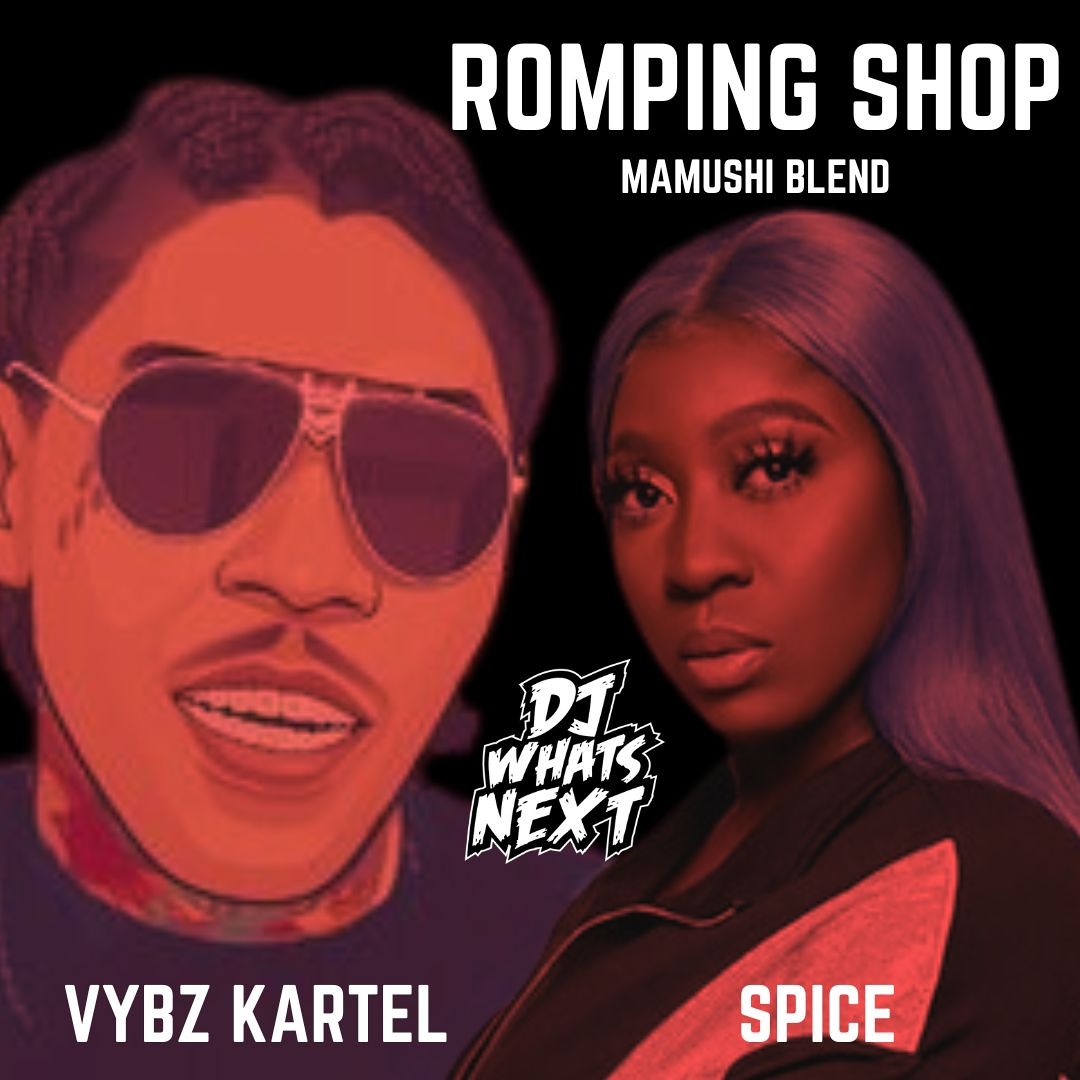 Original Romping Shop - Vybz Kartel 廃盤 Kartel & Spice – Romping Shop – 2 x File (MP3, Single
