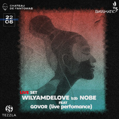 WilyamDeLove, Nobe feat. Govor Perfomance - Live at Fantomas Rooftop @ Moscow - 22aug. 2020