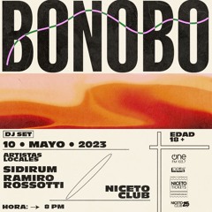 Live @ Niceto Club with Bonobo [10.05.23]