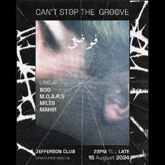 DJ Set for فوضى, CSTG @ Jefferson Club, Rabat - 08/16/24