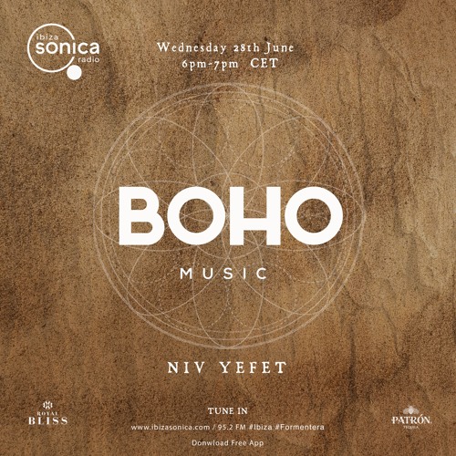 BOHO Music Show live on Ibiza Sonica hosted by Camilo Franco invites Niv Yefet - 21.06.23