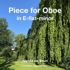 Piece for Oboe in E-flat-minor