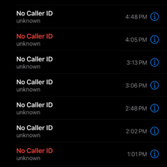 WHO TF CALLING MY PHONE??