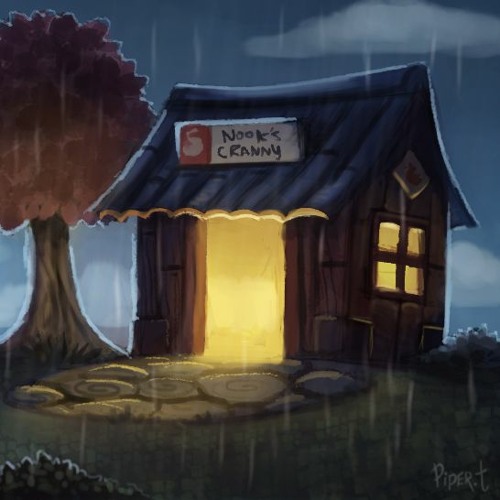 Animal Crossing 💧 1 Day Of Relaxing Music (with Rain Sound)