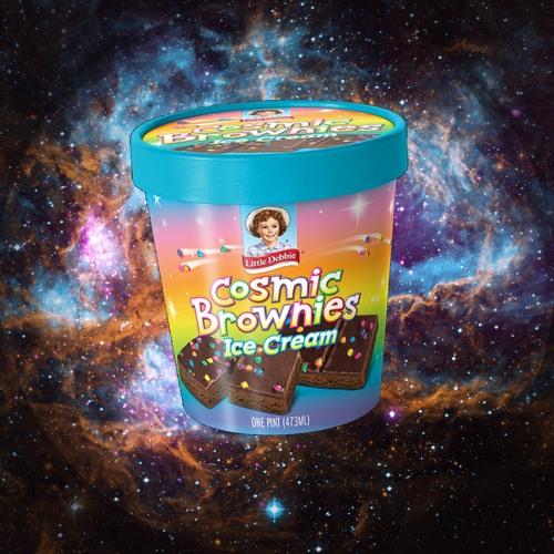 Cosmic Brownie Ice Cream