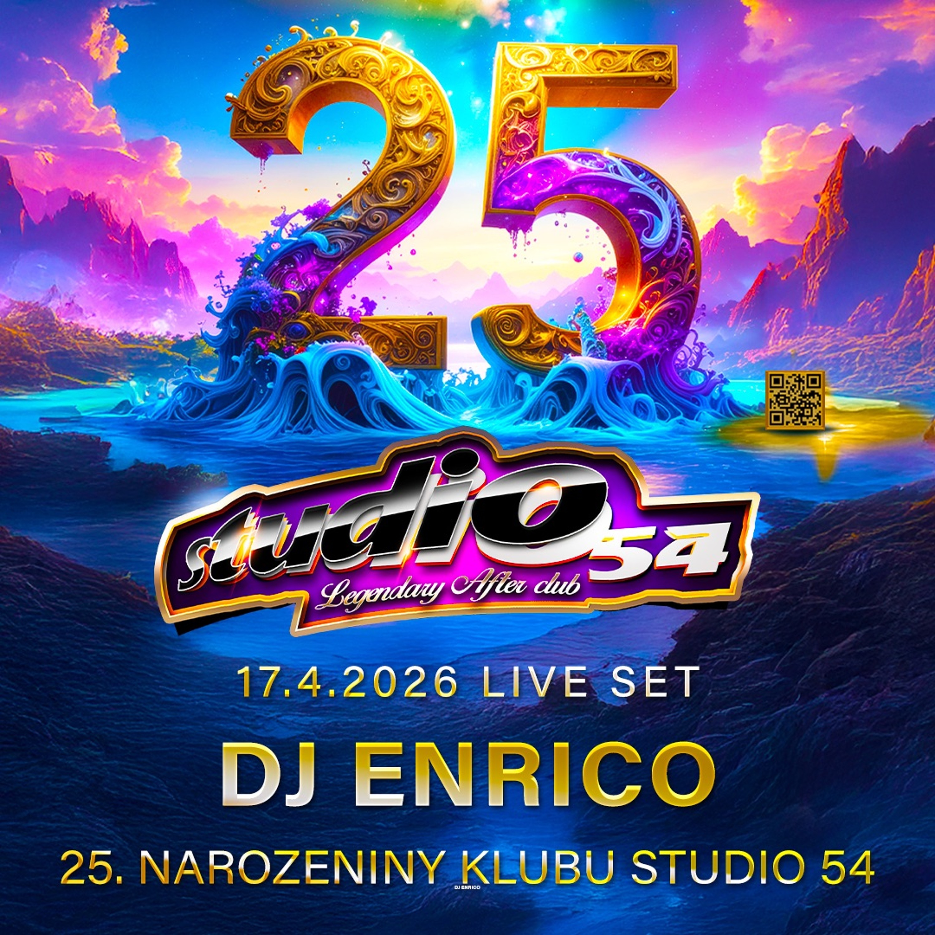 Enrico LIVE set - 25. narozeniny - Studio54 -  4/2026 episode artwork