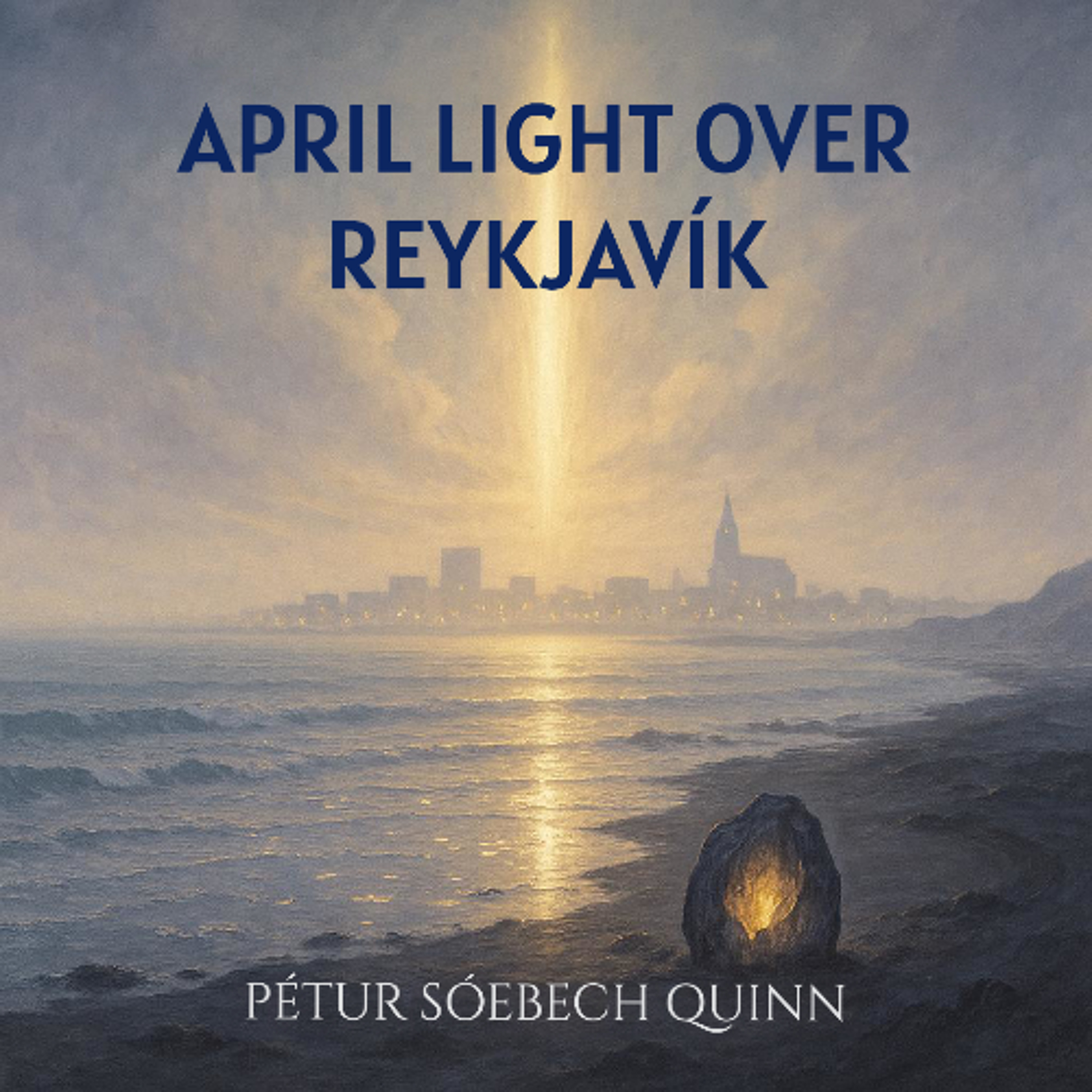 April Light Over Reykjavík