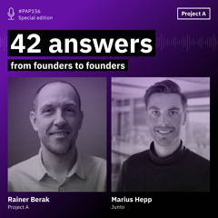 42 Answers Marius Hepp from Junto | PAP#156