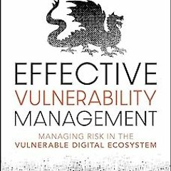 =$ Effective Vulnerability Management: Managing Risk in the Vulnerable Digital Ecosystem PDF -