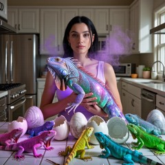 Interdimensional Space Iguanas