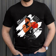 Fred Vanvleet Houston Stripes Graphic T-Shirt